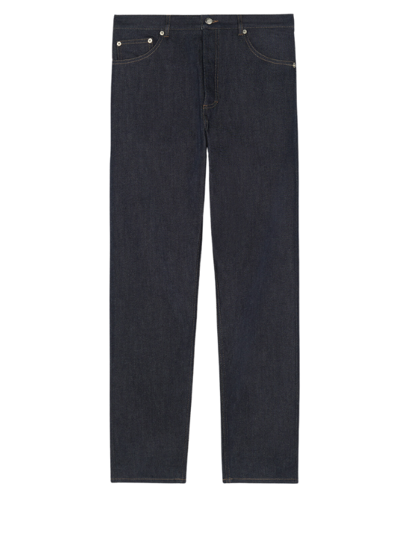 Maison Kitsune Jean Woven Tapered Indigo