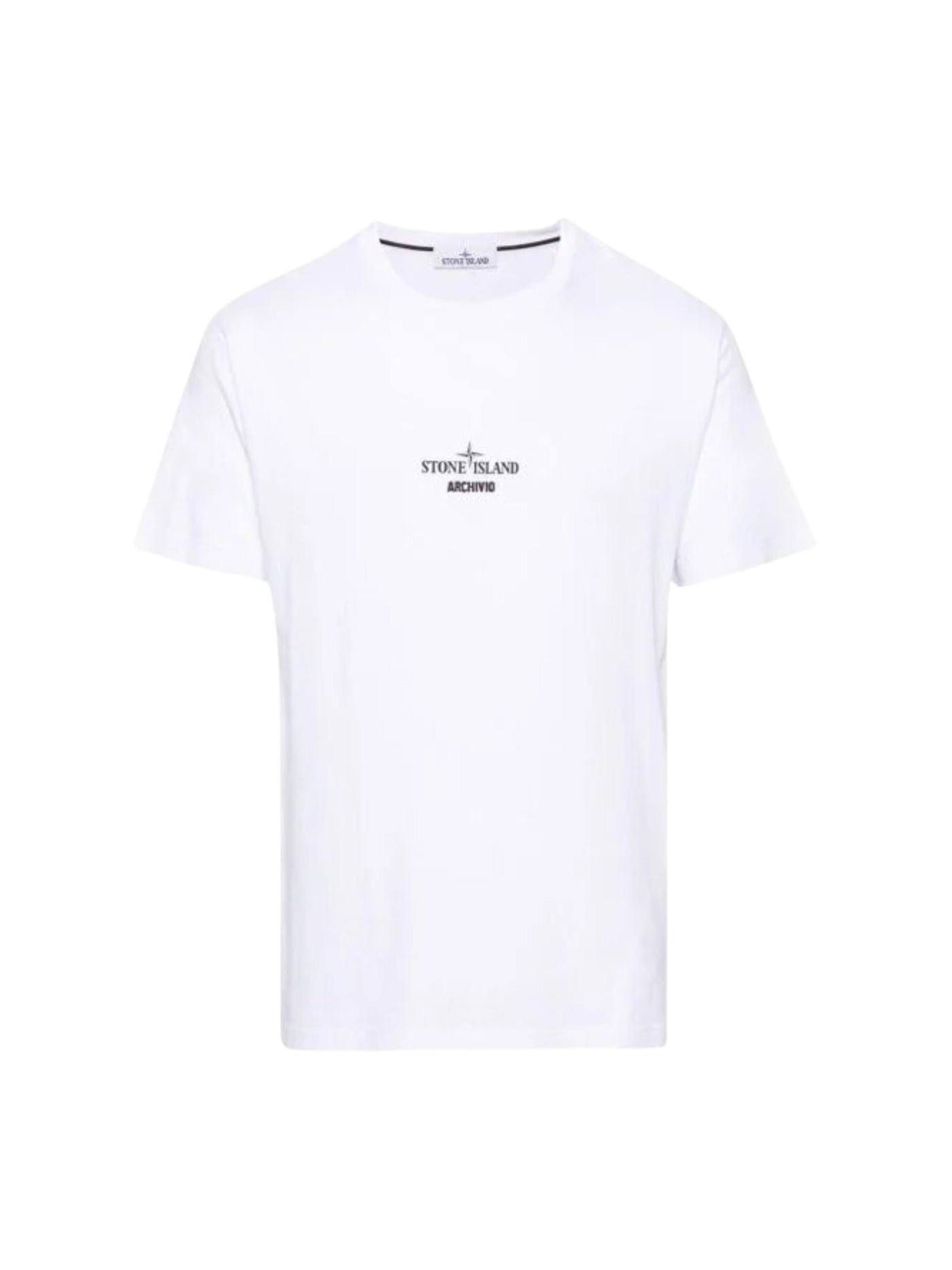 Stone Island T-Shirt Logo White
