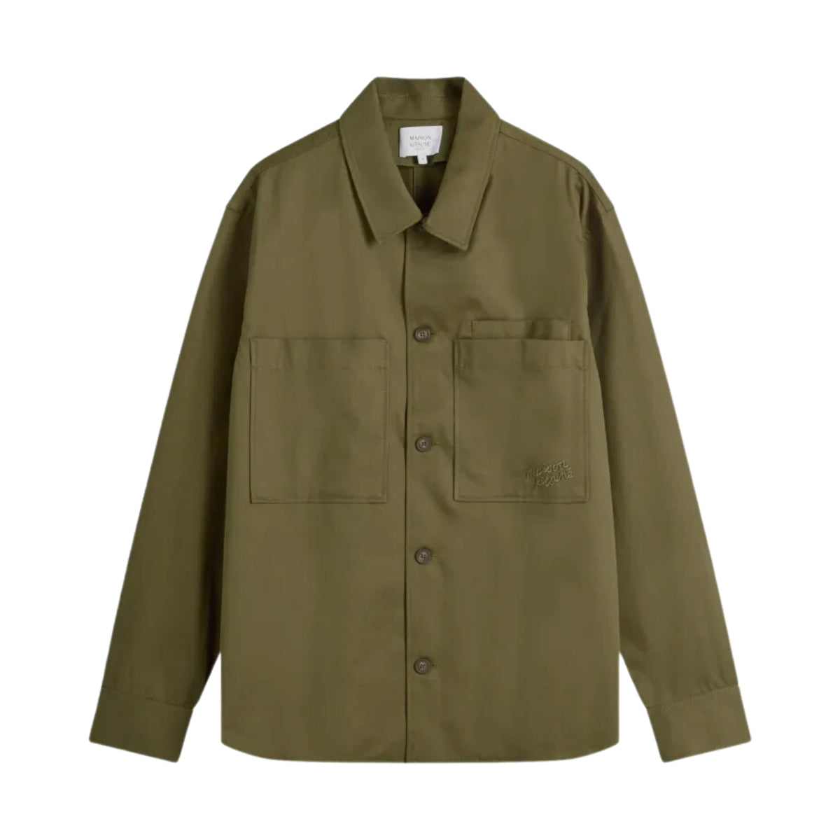 Maison Kitsune Shirt Military Green