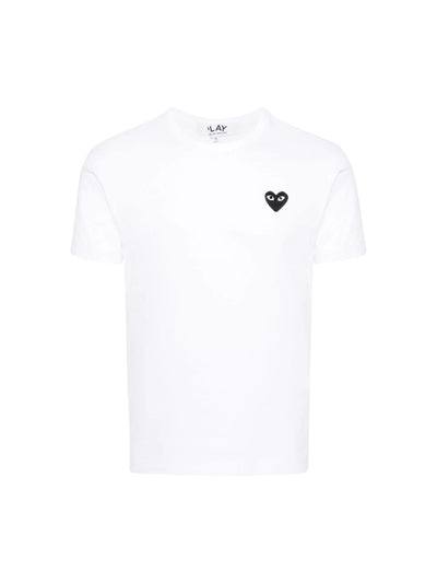 Comme Des Garcons T-Shirt Heart White