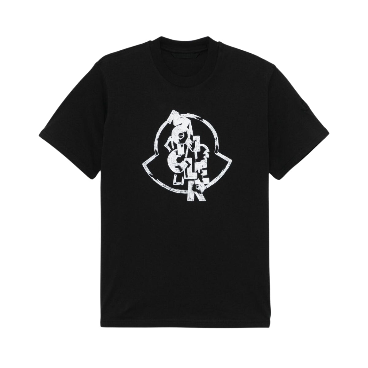 Moncler T-Shirt Logo Black