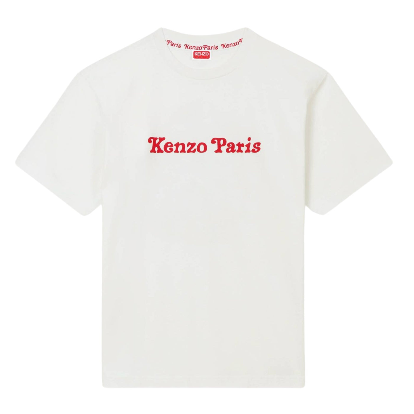 Kenzo T-Shirt Logo Red-White