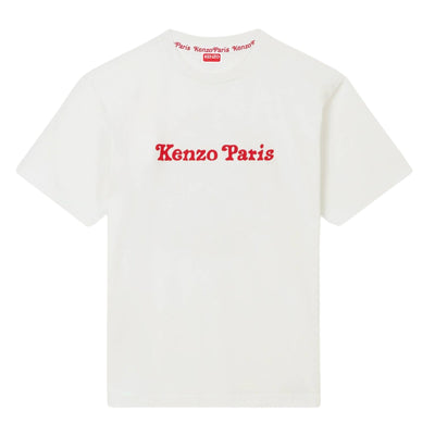 Kenzo T-Shirt Logo Red-White