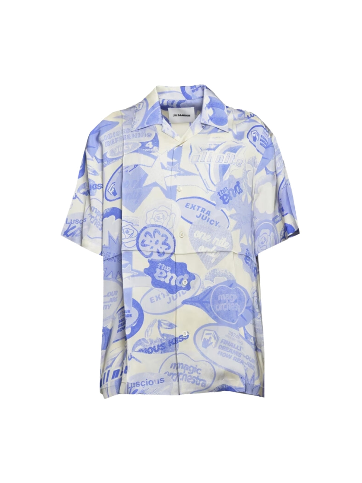 Jil Sander Shirt Extra Juicy Blue-White