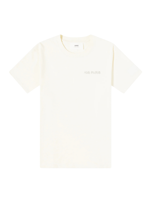 Ami T-Shirt Ami Paris Logo White