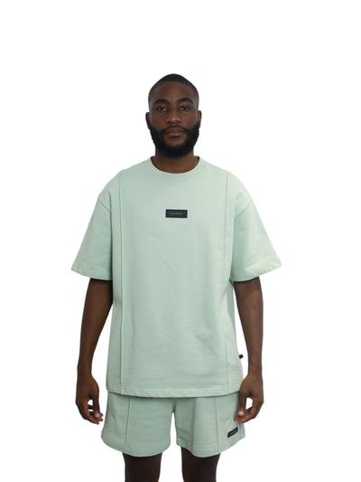 Capone T-Shirt Lounge Wear Oversized Mint