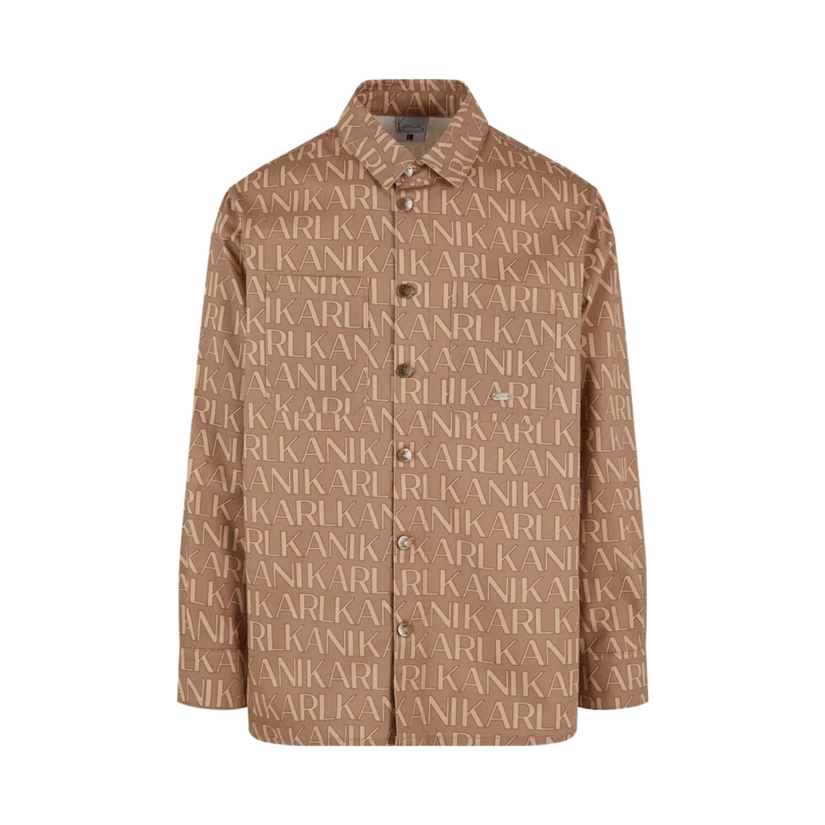 Karl Kani Shirt Overshirt Light Sand