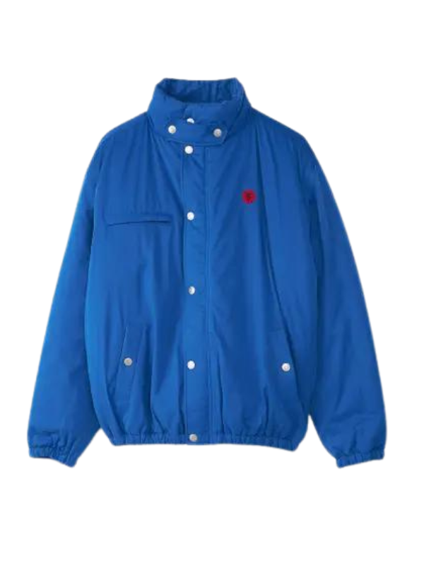 Ice-Cream Jacket Dropped Cone Puffer Blue