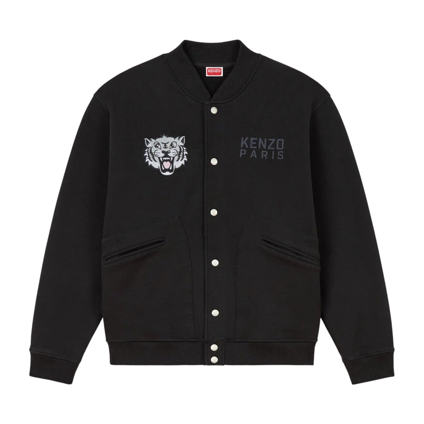 Kenzo Jacket Tiger Logo Black