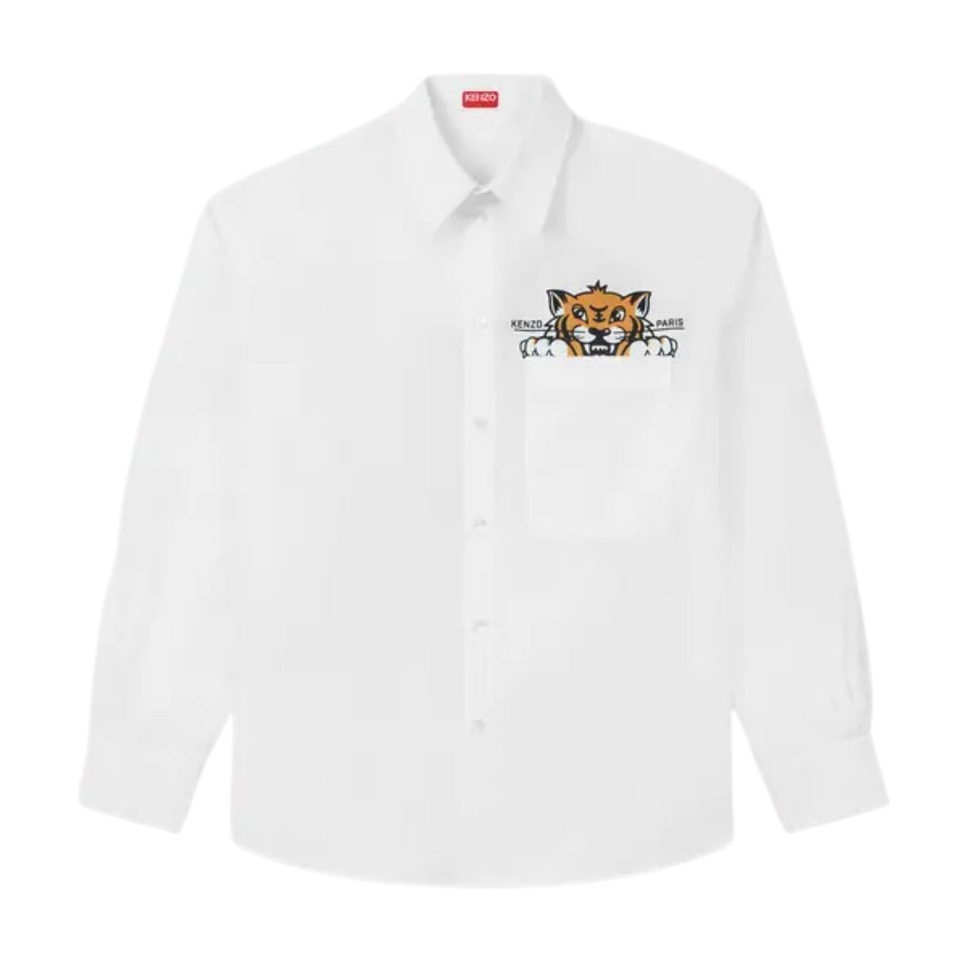 Kenzo Shirt Tiger White