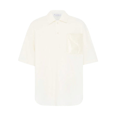 Jw Anderson Shirt Quilted Pocket Ivory