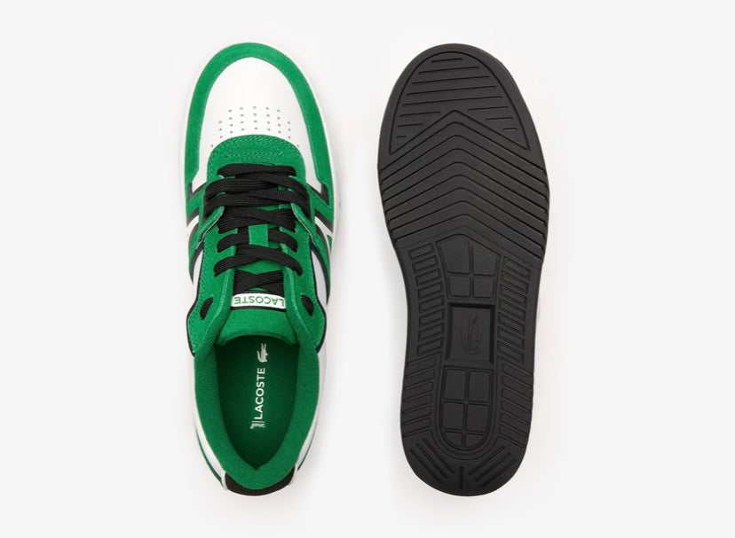 Lacoste Men’s L001 Coated Leather Trainers