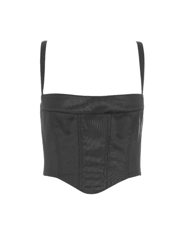 Chiara Ferragni Top Ladies Strap Black