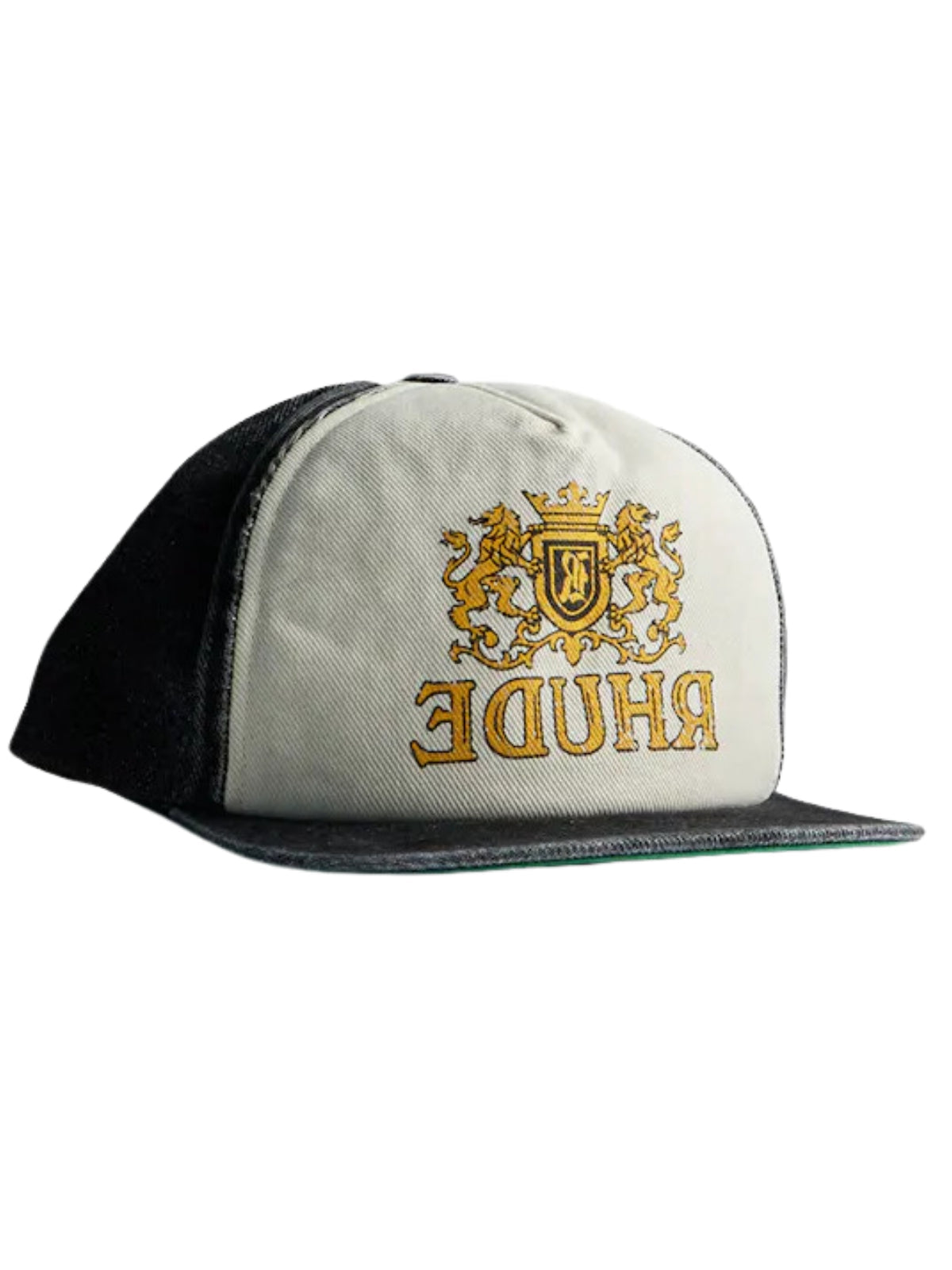 Rhude Cap Cresta Denim Black-Cream