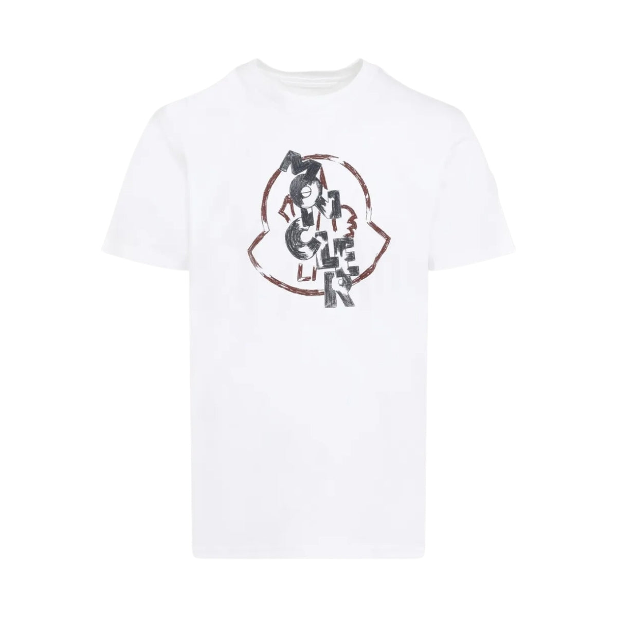 Moncler T-Shirt Logo White