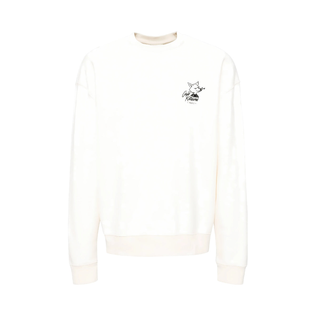 Cafe Kitsune Sweater Fox Relaxed Tapioca