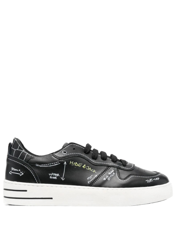 Hide & Jack Sneaker Phantom Metro Special Ed Black-White