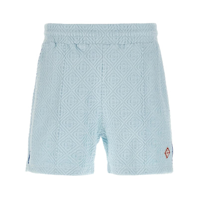 Casablanca Shorts Monogram Light Blue