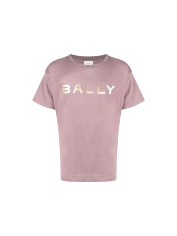 Bally T-Shirt Logo Purple