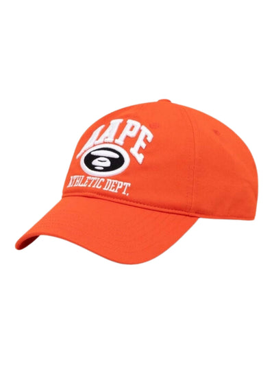 Aape Cap Athletic Dept Logo Orange