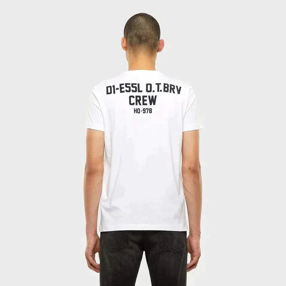 Diesel Flocked print T-shirt