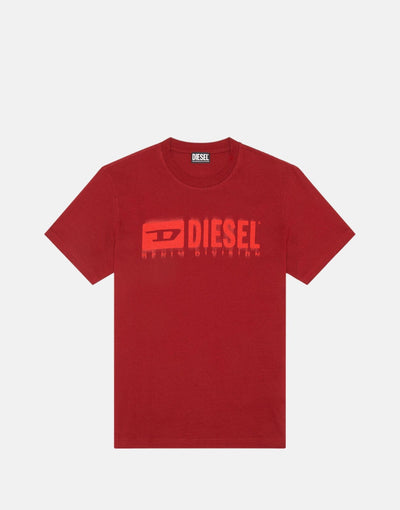 Diesel T-Diegor-L6 Red T-Shirt