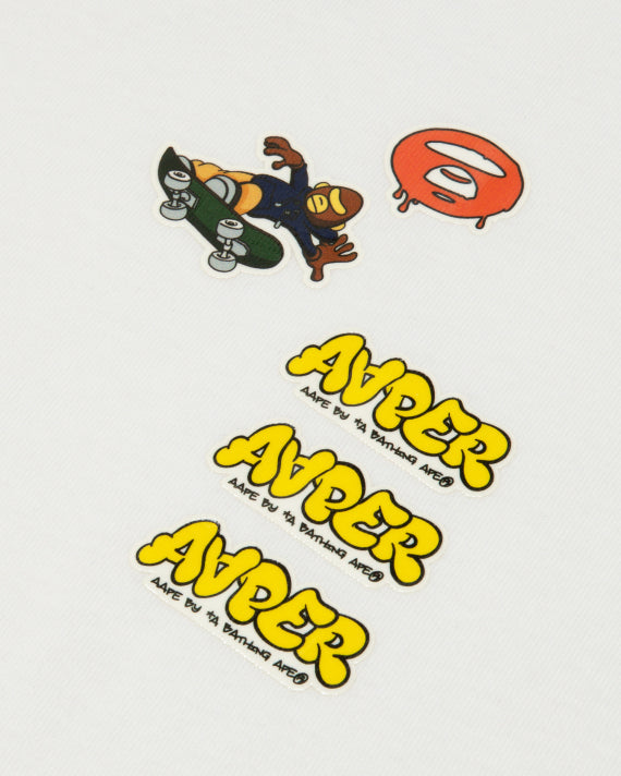 Aape T-Shirt Playful Logo White