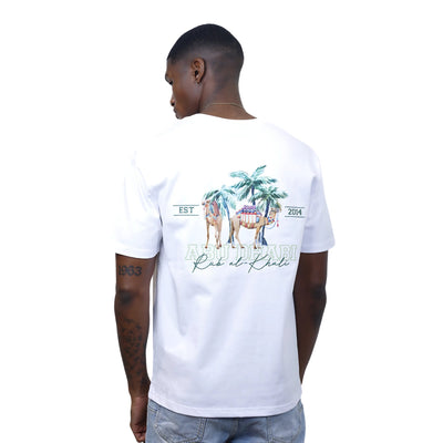 Capone T-Shirt Desert Camel White