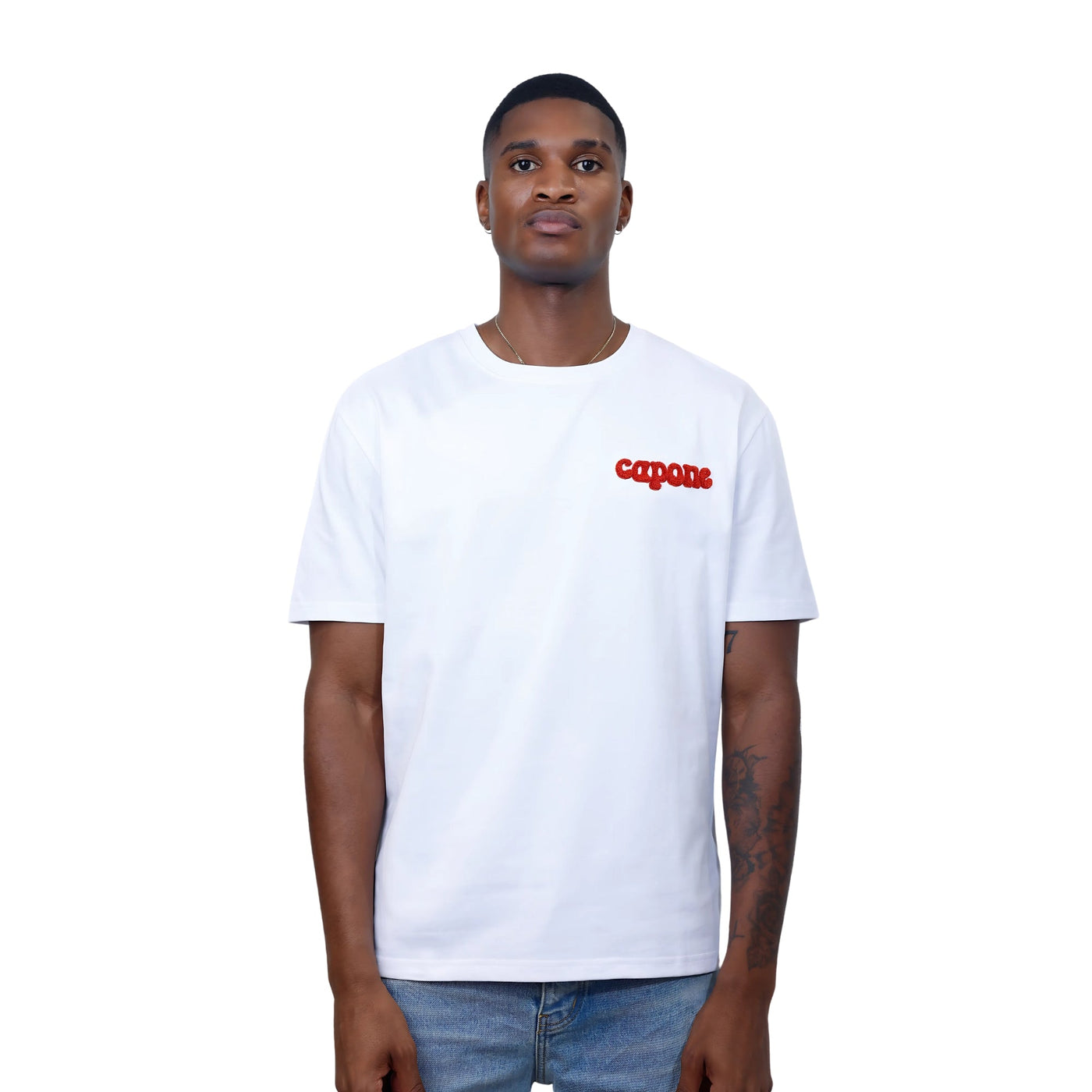 Capone T-Shirt Cactus White