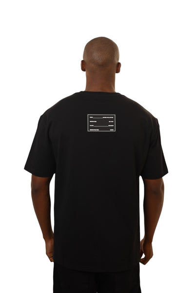 Capone T-Shirt Name Tag Black