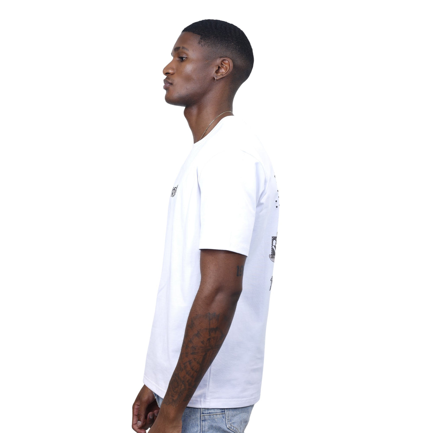 Capone T-Shirt City Moon White
