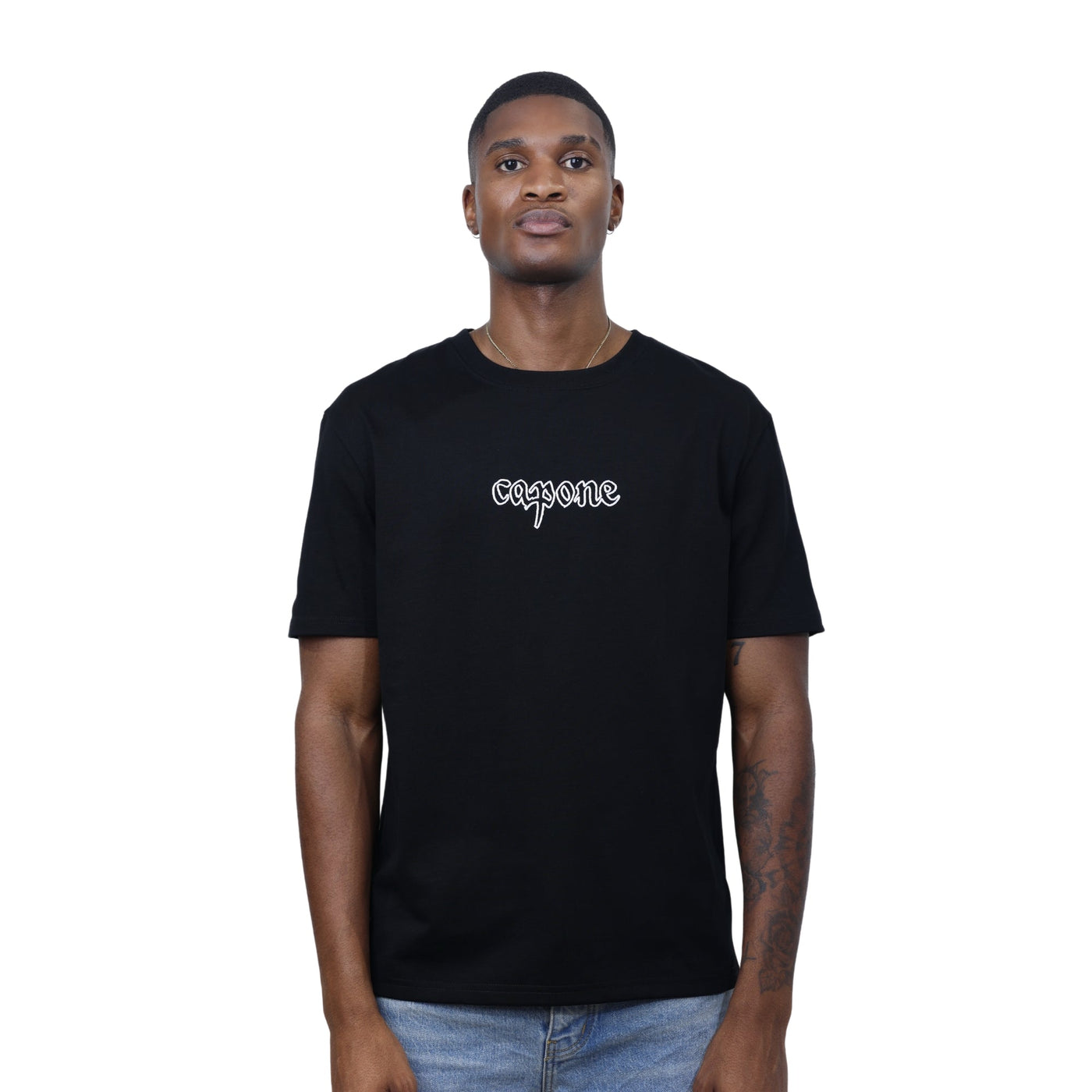 Capone T-Shirt City Moon Black