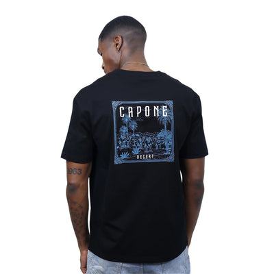 Capone T-Shirt City Portrait Black