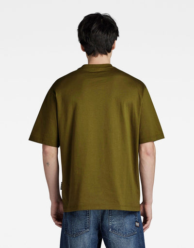 G-Star RAW Fabric Mix Boxy T-Shirt
