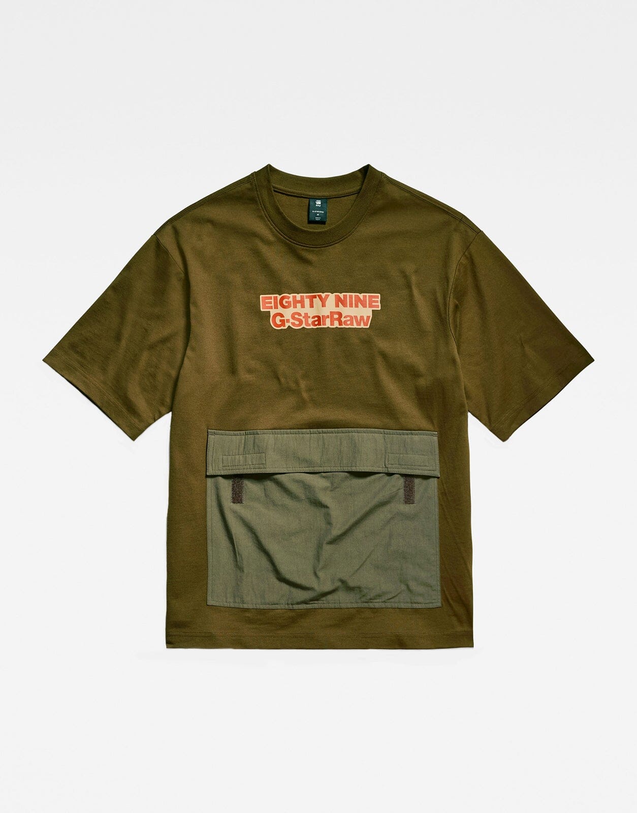 G-Star RAW Fabric Mix Boxy T-Shirt