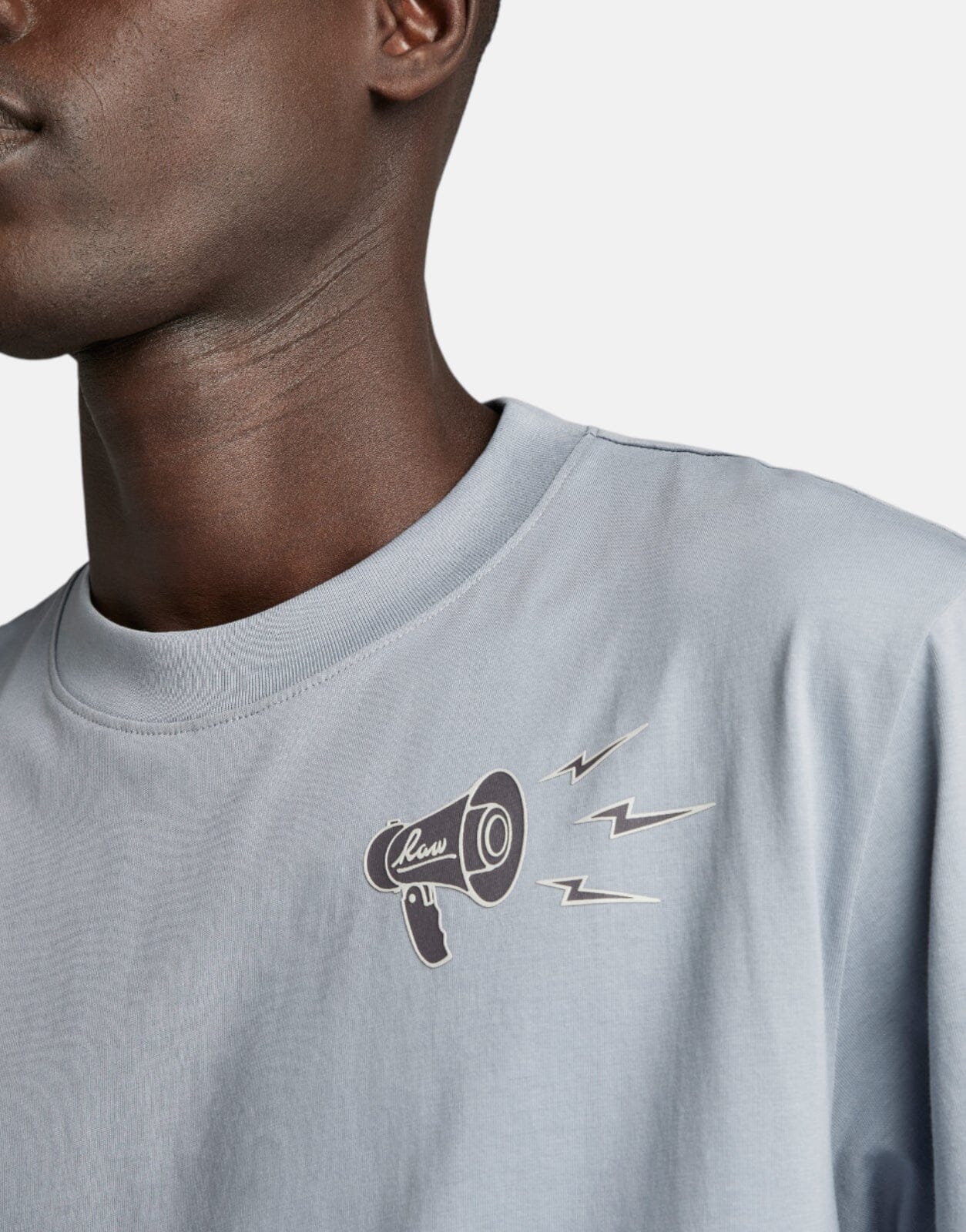 G-Star RAW Megaphone T-Shirt Grey