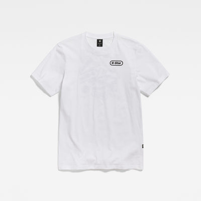 G-Star RAW Back Graphic Slim T-Shirt White