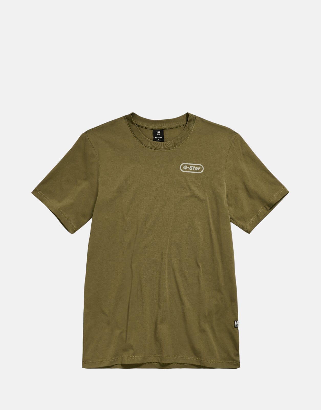 G-Star RAW Back Graphic Slim T-Shirt Dk Olive