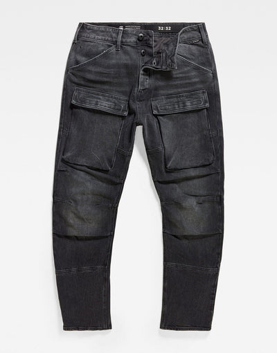 G-Star RAW 3D Straight Tapered Denim Cargo Pants
