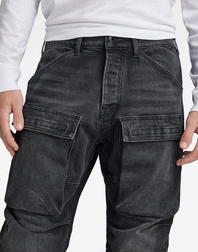 G-Star RAW 3D Straight Tapered Denim Cargo Pants