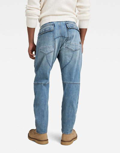 G-Star RAW 3D Straight Tapered Denim Cargo Pants