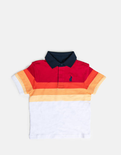 Polo Boys Warren Striped Polo Shirt