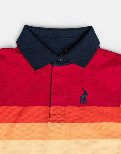 Polo Boys Warren Striped Polo Shirt