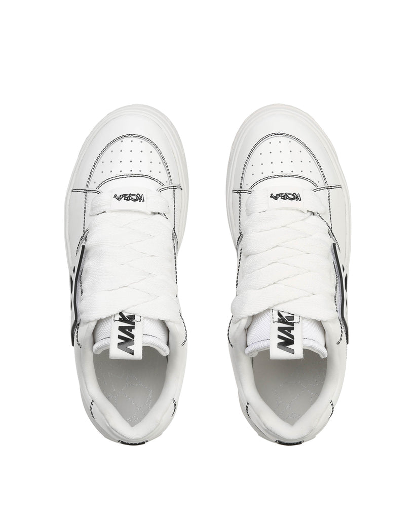 White Naked Wolfe Kosa Men's Sneakers | UAE KJANM-9751