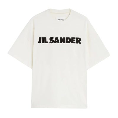 Jil Sander T-Shirt Knit Logo White