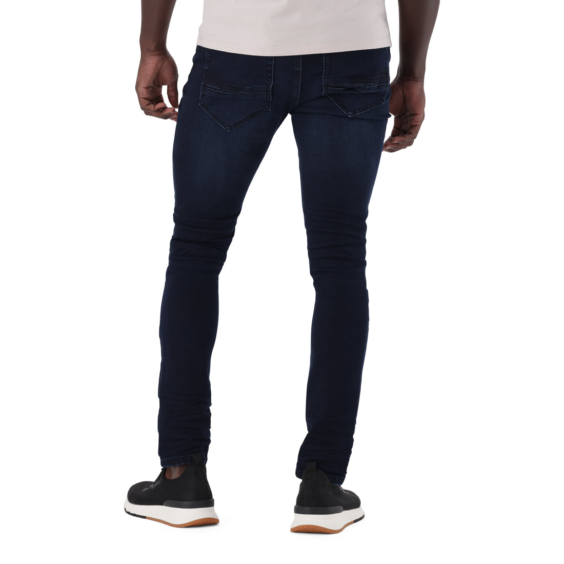 HUDSON MENSWEAR BLUE BLACK SKINNY JEAN