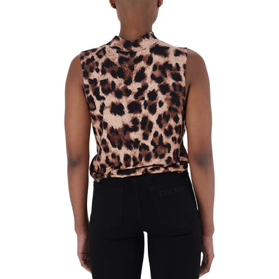 CENINE ANIMAL PRINT TOP