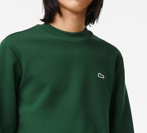 Lacoste Organic Brushed Cotton Sweatshirt