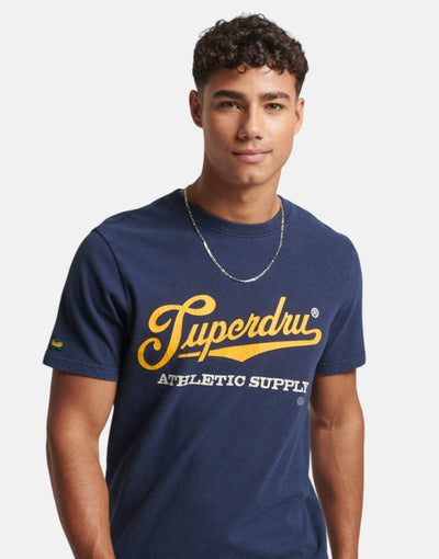 Superdry Vintage Scripted College T-Shirt