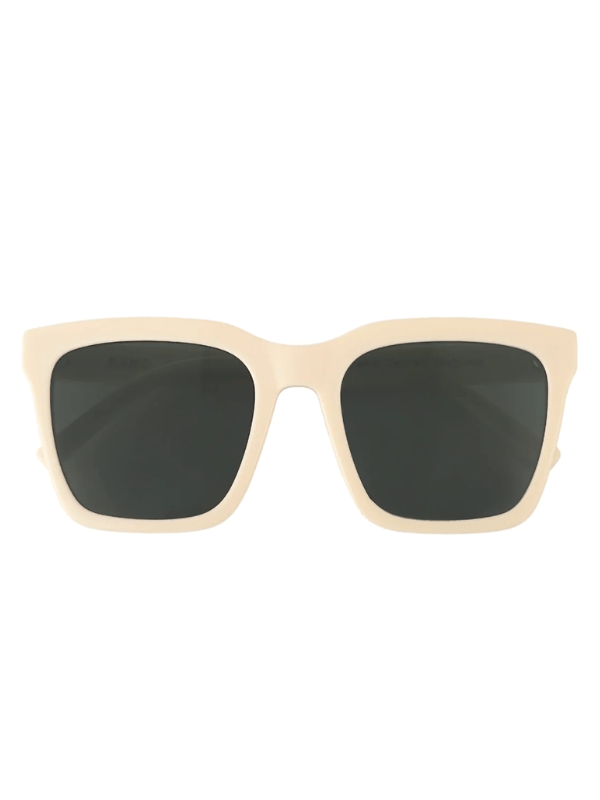 Kamo Sun-Glasses Isabel Bone White-Green